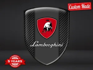Lamborghini Logo Coche Auto Alta Calidad Profesional Personalizable